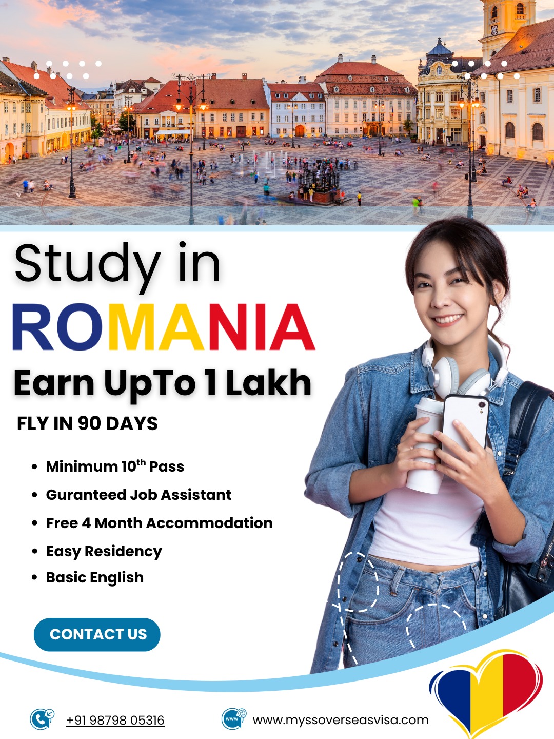 Study in Romania: Your Gateway to European Education Without IELTS